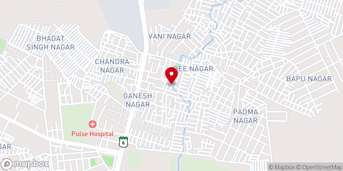 Map showing location of The Pentecostal Prayer Home (IPC)