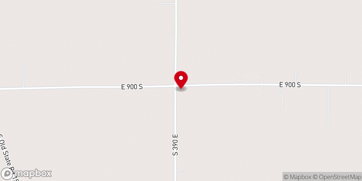 Map showing location of Boundary Line Church of Christ