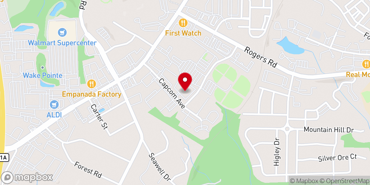 Map showing location of Deliverance Faith Center