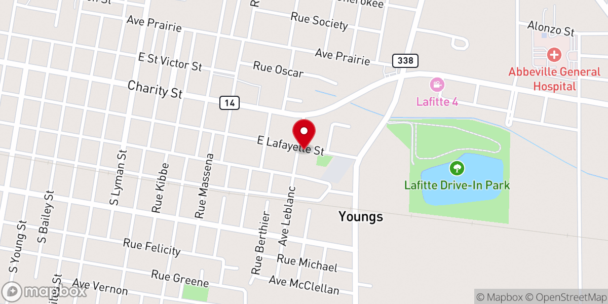 Map showing location of True Bibleway Deliverance Church