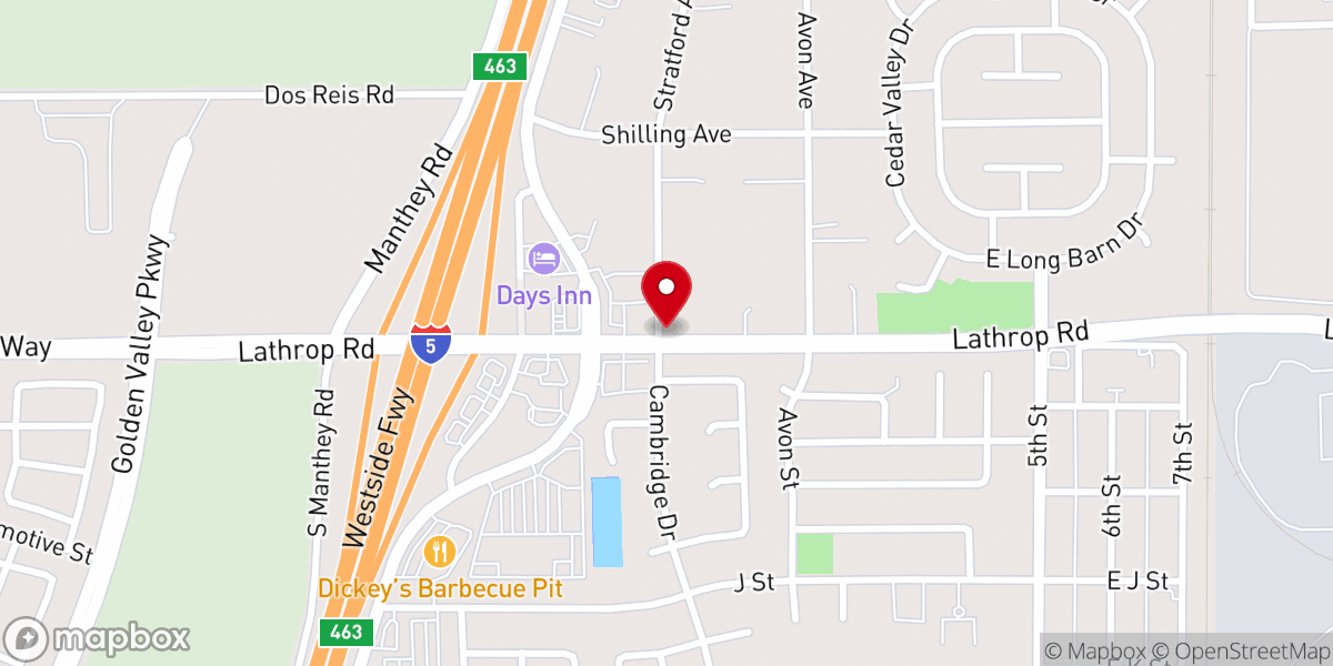 Map showing location of Highlight Church of God In Christ