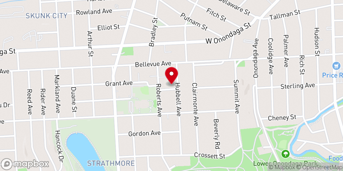 Map showing location of St Joseph's Chapel at MHR