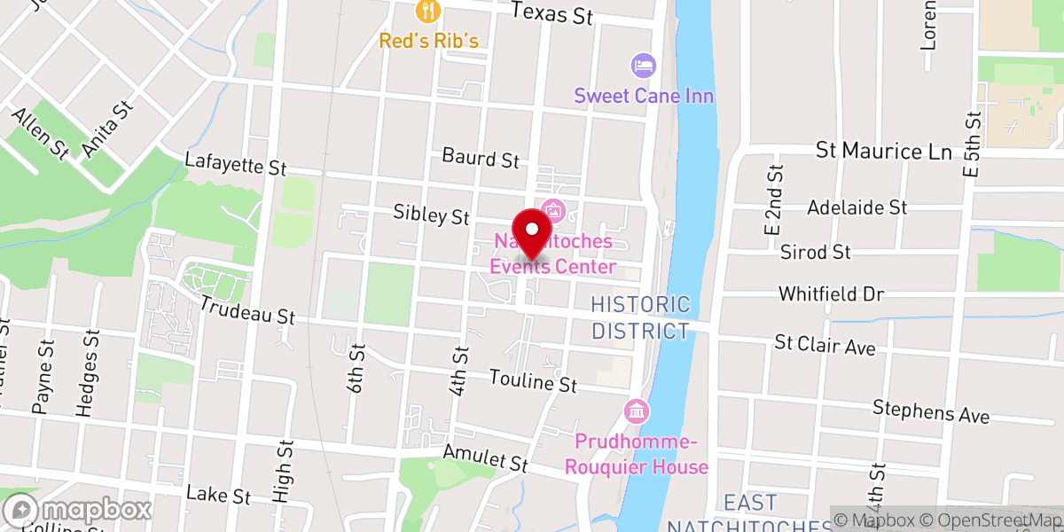 Map showing location of United States Postal Service