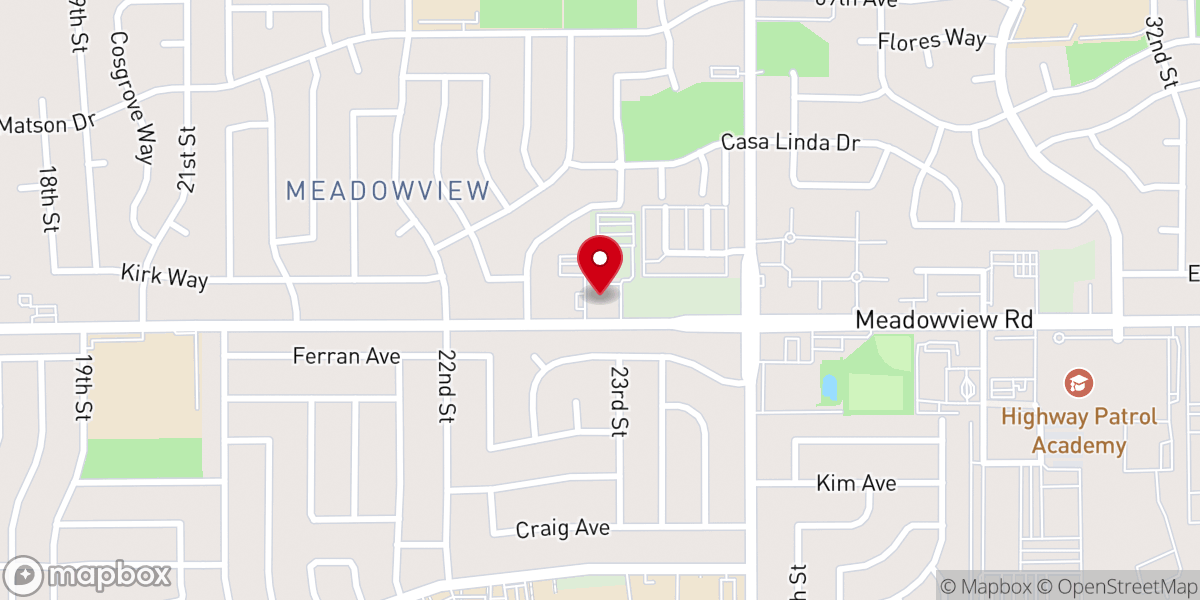 Map showing location of Southgate Seventh Day Adventist Church
