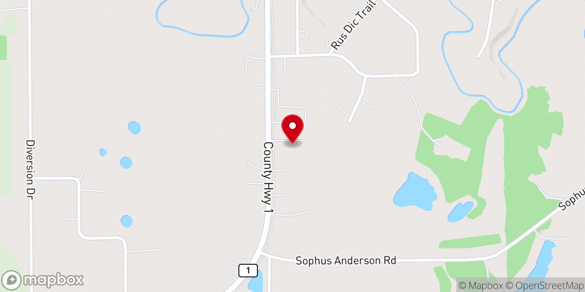 Map showing location of Leroy Motorsports