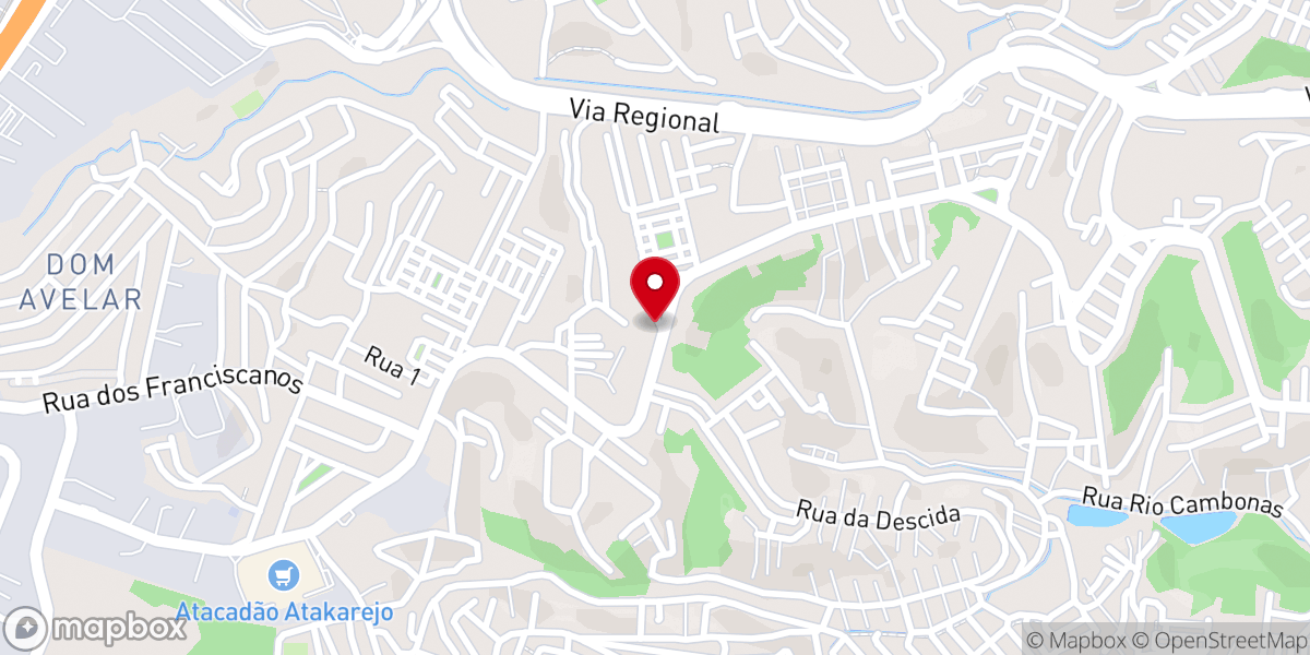 Map showing location of Assembleia de Deus em Salvador - Castelo Branco (Sede Setorial)