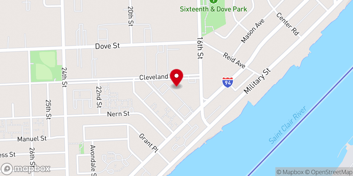 Map showing location of Interfaith Community Church