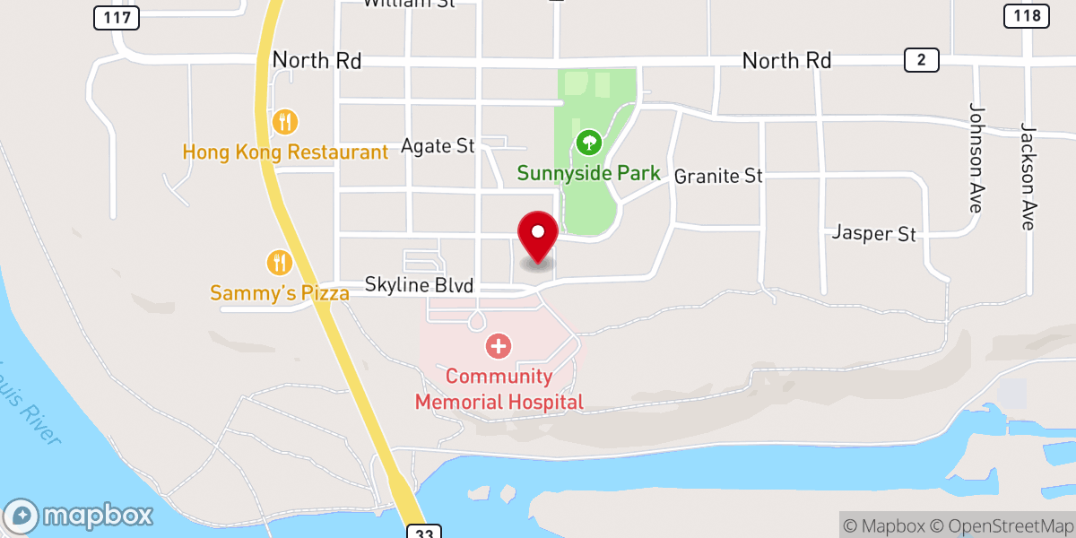 Map showing location of Our Redeemer Lutheran Church and Preschool