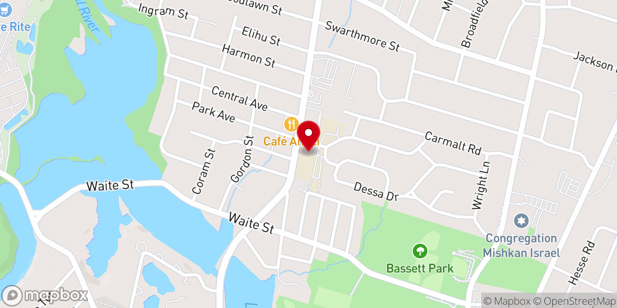Map showing location of St.Rita School