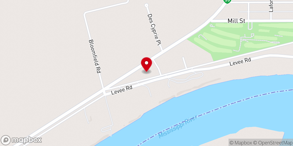 Map showing location of New Life Ministry