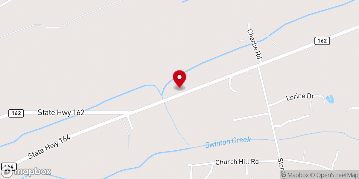 Map showing location of St Pauls Church of Our Lord