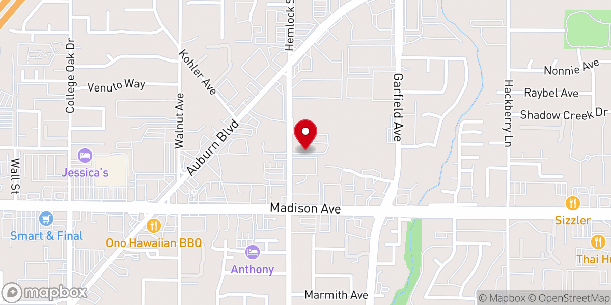 Map showing location of Siddhi Vinayaka Cultural Center Inc