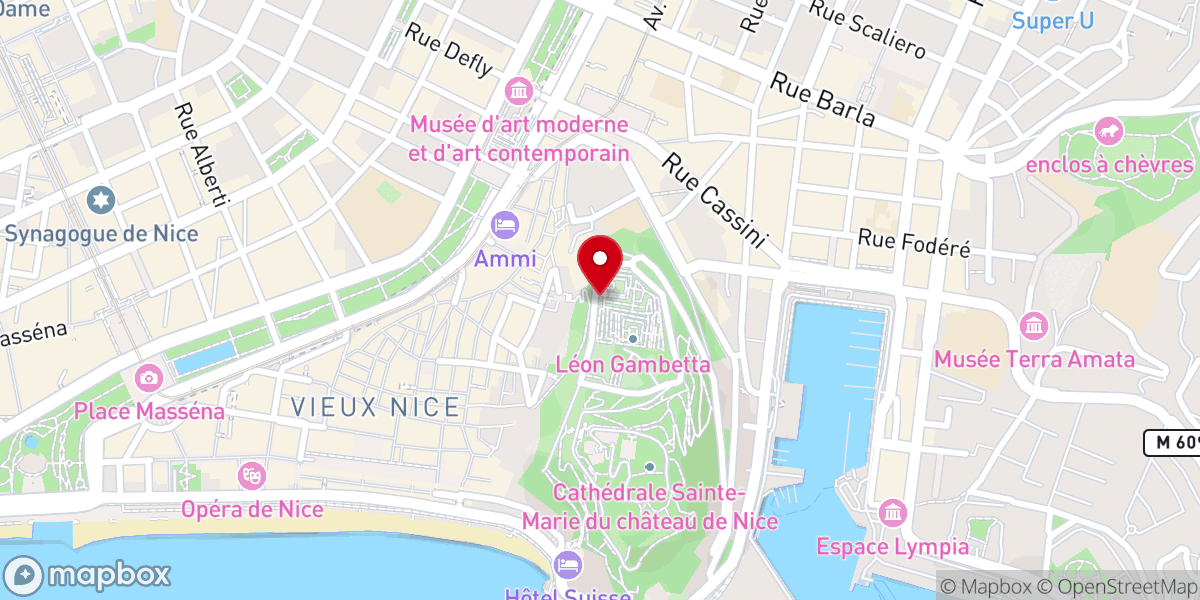 Map showing location of Chapelle de la Sainte-Trinité