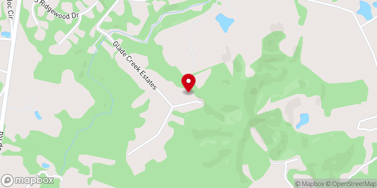 Map showing location of Nehemiah Baptist Church