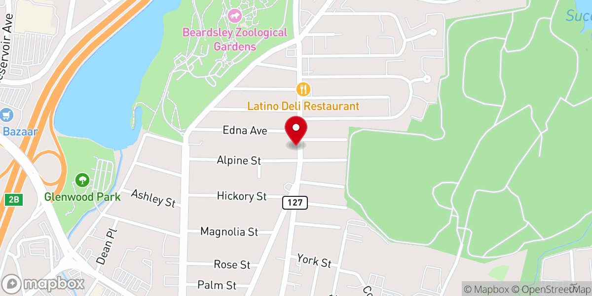 Map showing location of Victory Temple FWB Church