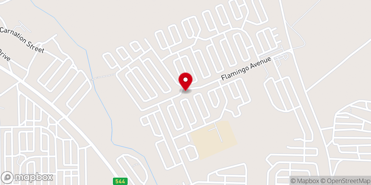 Map showing location of Word Driven Church