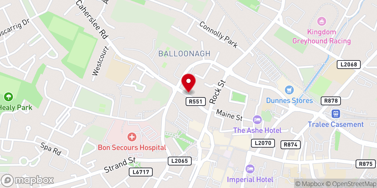 Map showing location of The Church of Jesus Christ of Latter-day Saints