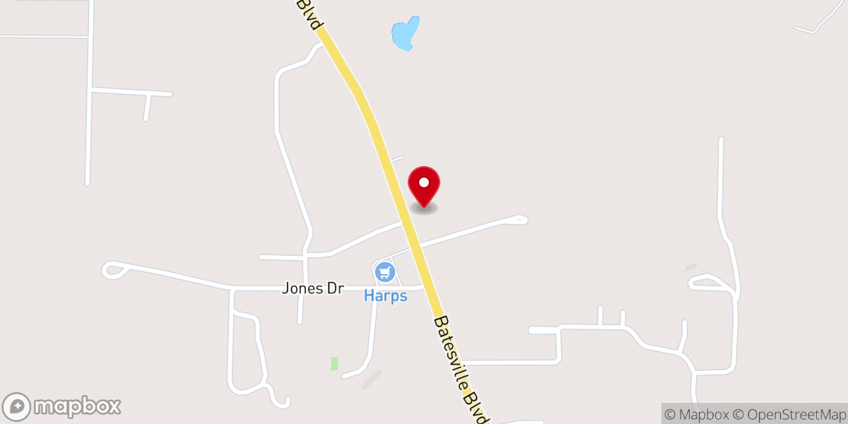 Map showing location of Lighthouse Apostolic Church