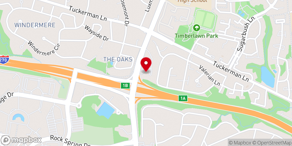 Map showing location of Interfaith Families Project of Greater Washington, D.C.