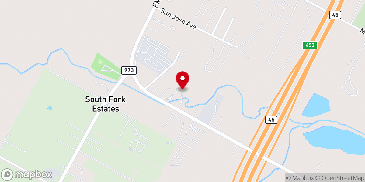 Map showing location of Austin Eastview Church Of God