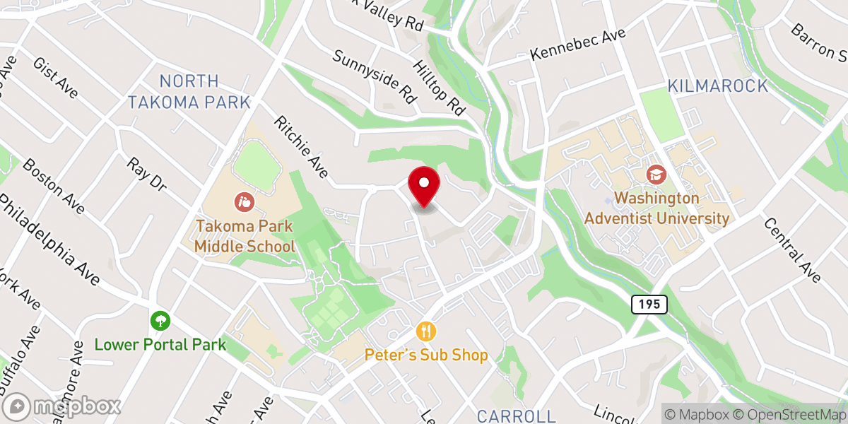 Map showing location of God Glorified Church of God