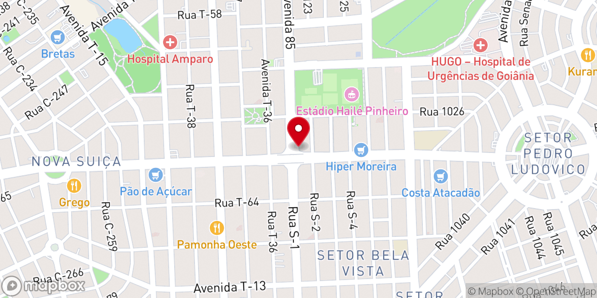 Map showing location of Family Church Brasil - Campus 85