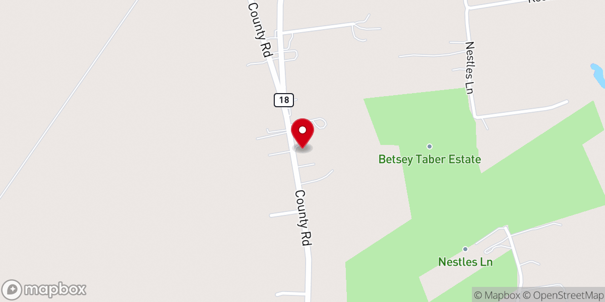 Map showing location of New Seasons Worship Center