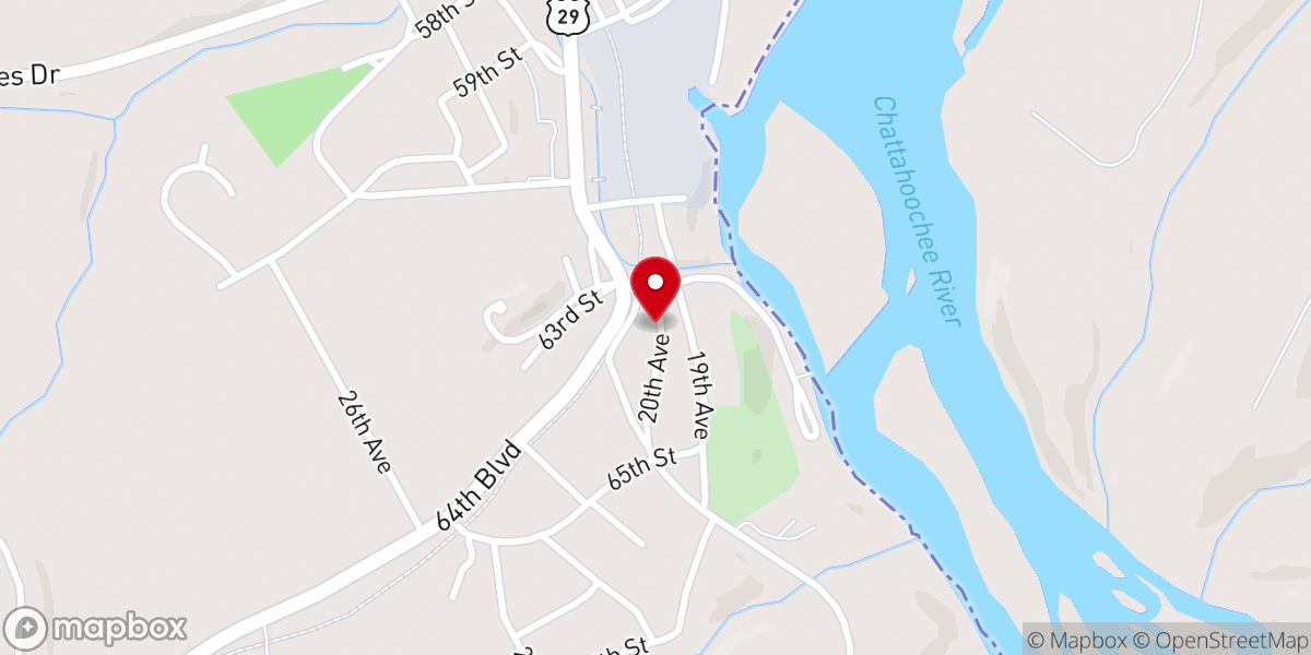 Map showing location of Langdale Methodist Church