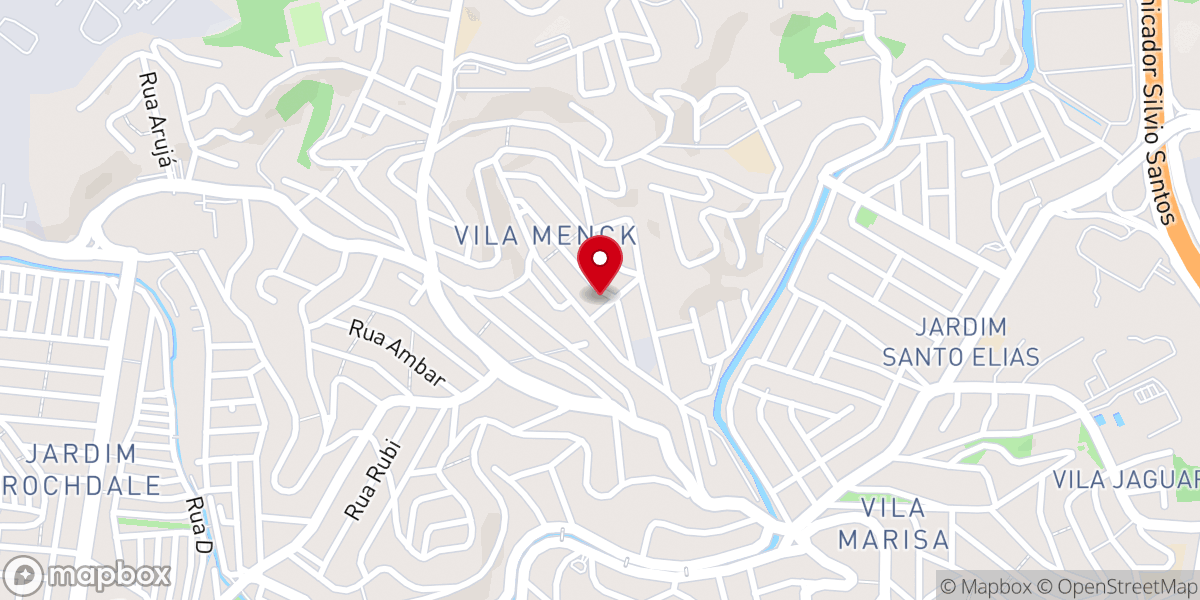 Map showing location of Igreja Batista Regular em Jardim D'Avila