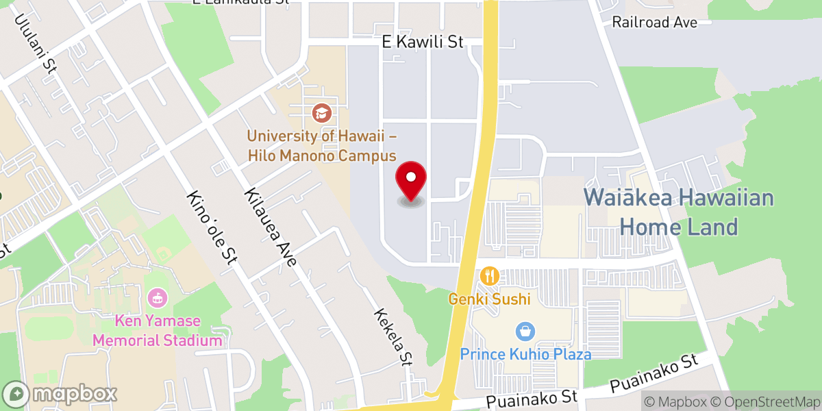 Map showing location of Connect Point Church - Holomua Campus