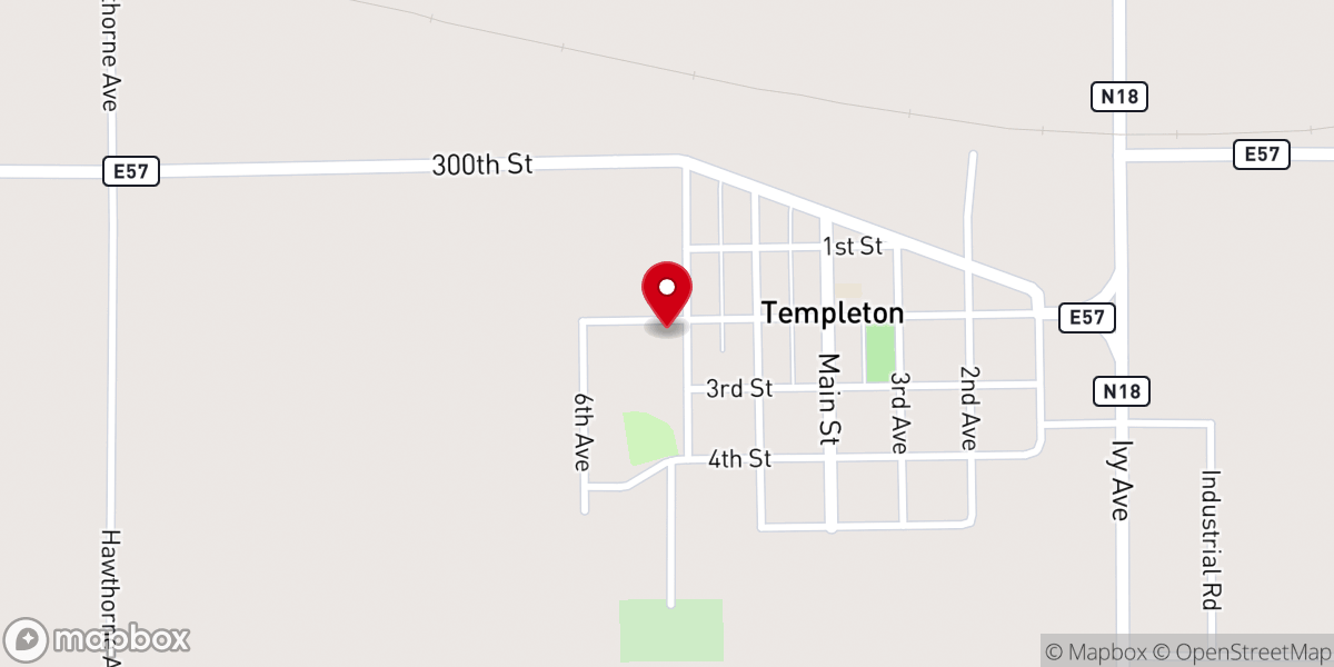 Map showing location of Sacred Heart Church