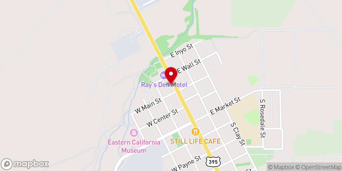 Map showing location of St. Vivian Catholic Mission Church