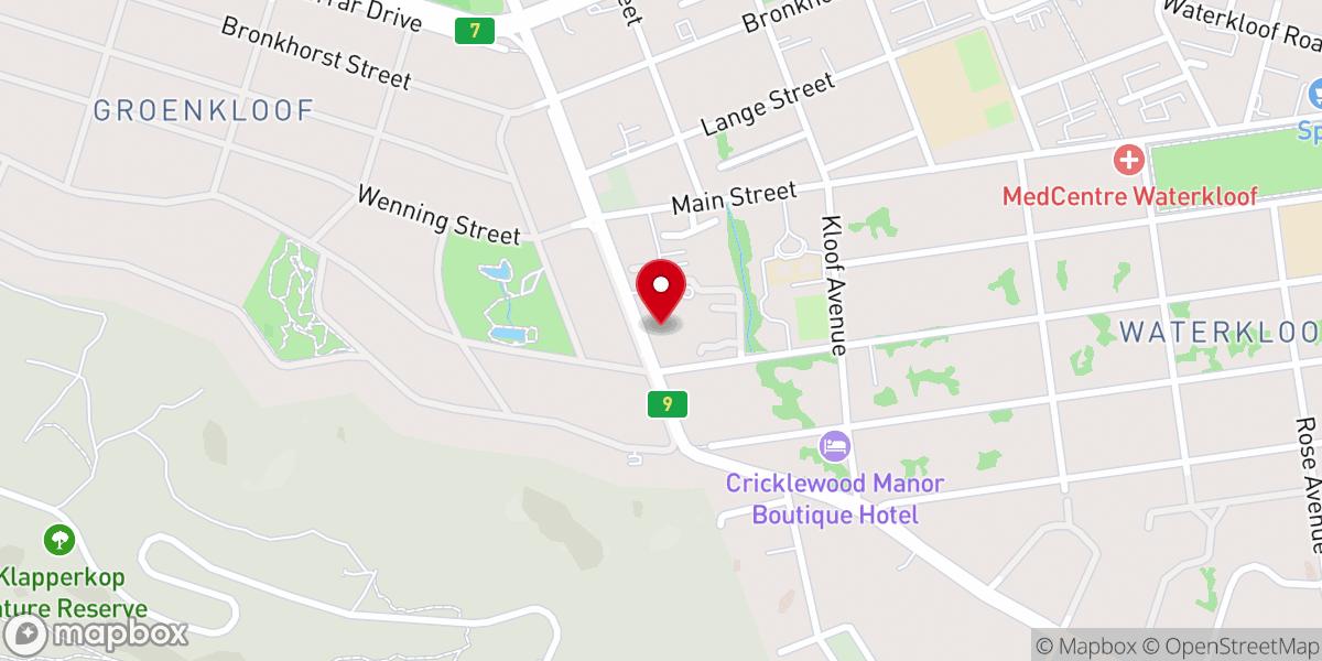 Map showing location of Nazareth House Chapel