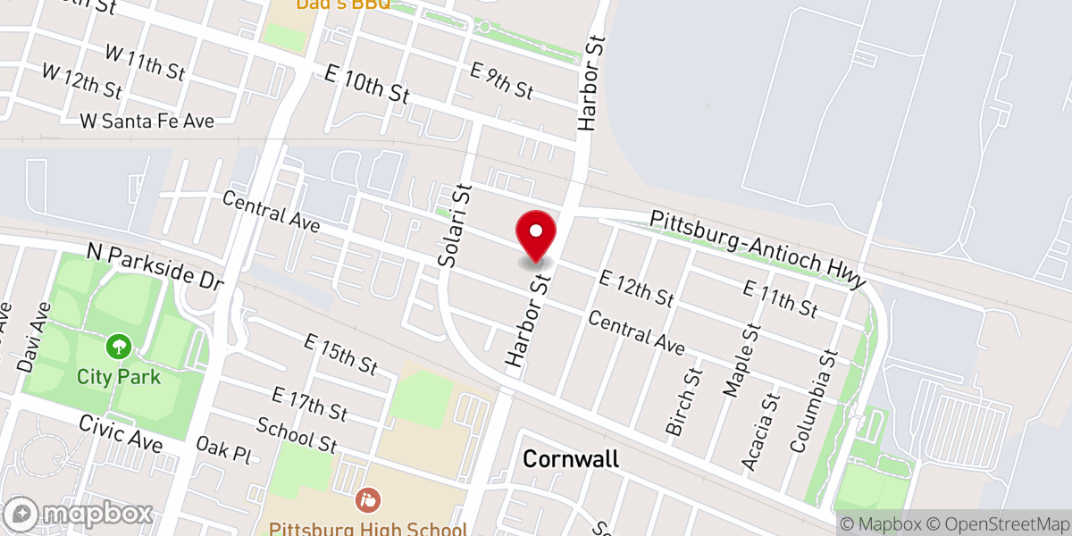 Map showing location of Communidad Cristiana La Palabra De Dios