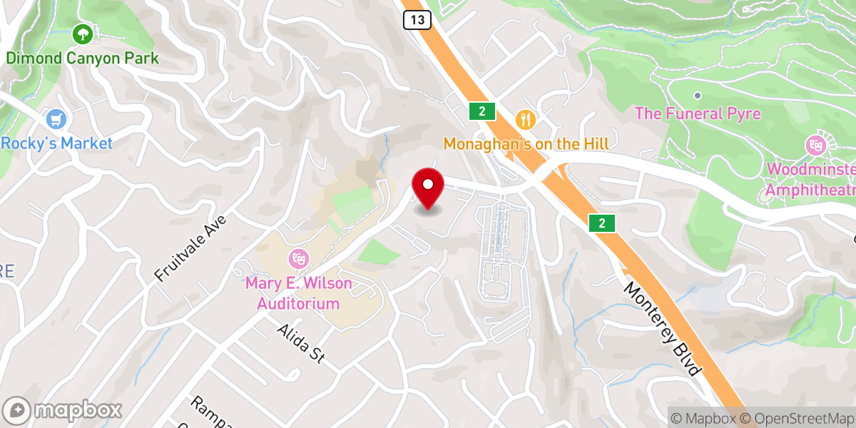 Map showing location of Ascension Cathedral