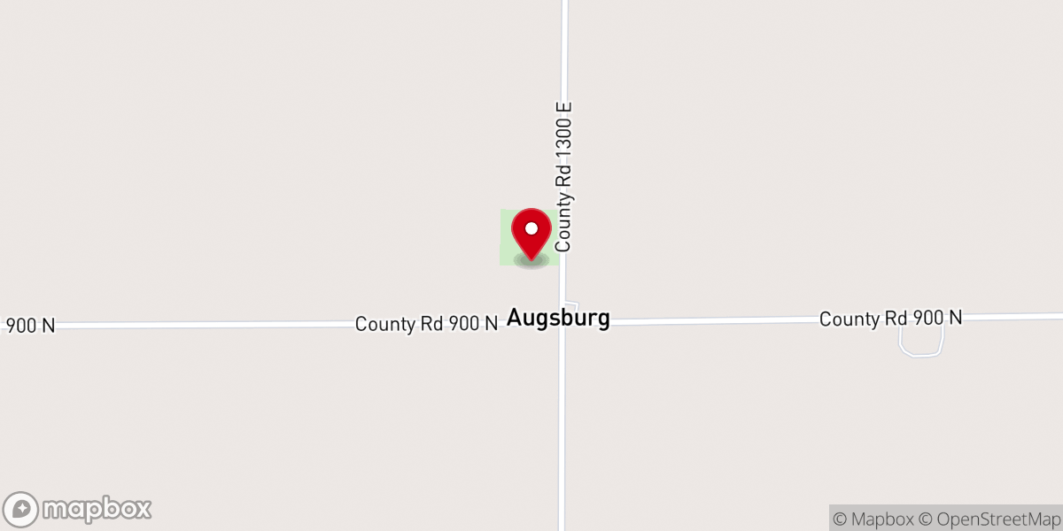 Map showing location of Immanuel Lutheran Church