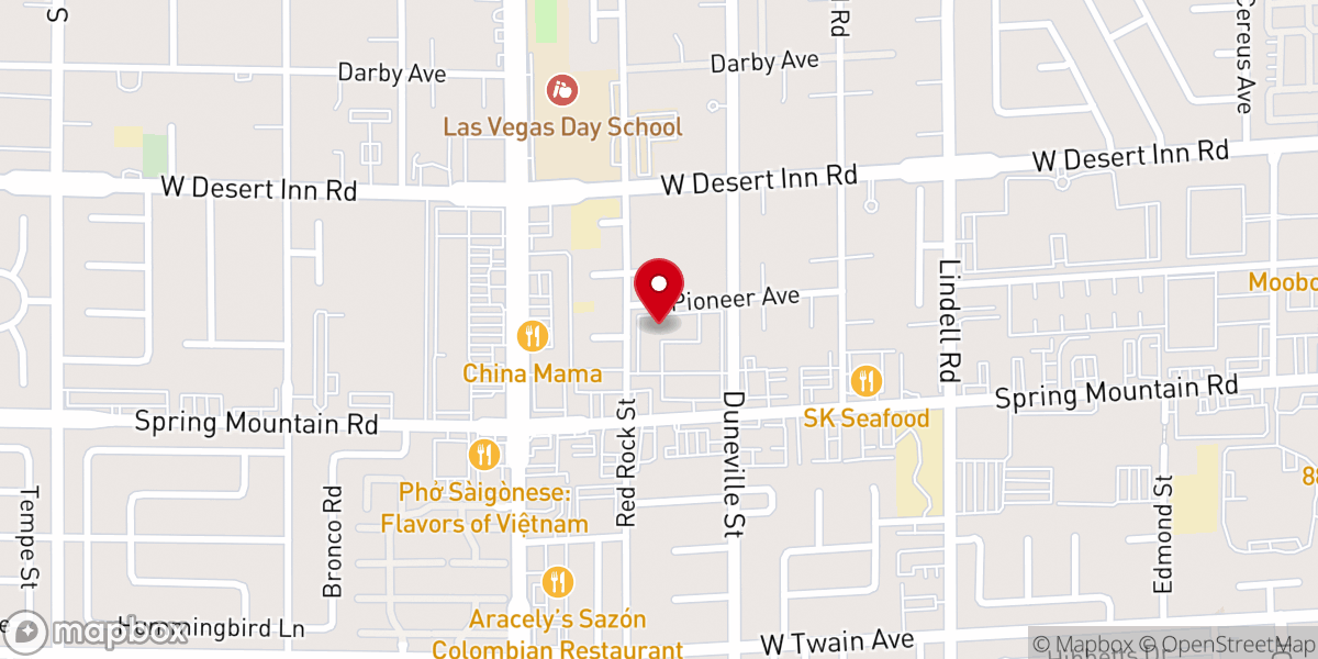 Map showing location of POTTERS HOUSE