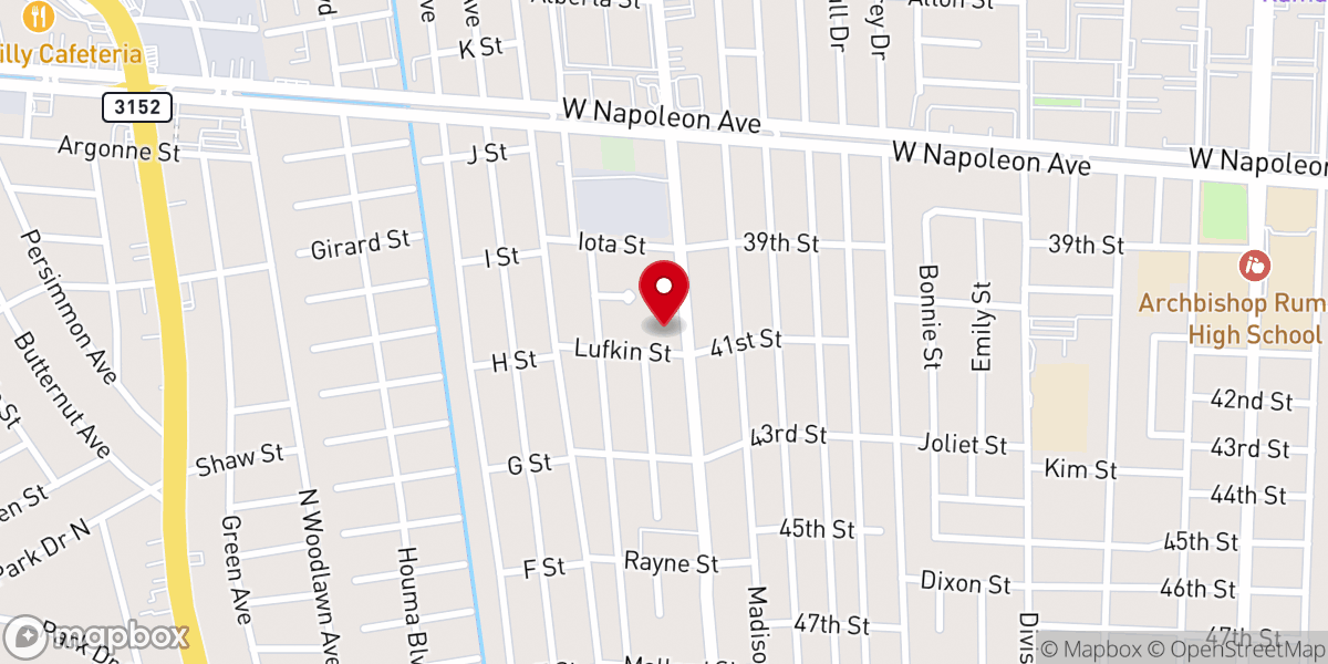 Map showing location of Emanuel Church