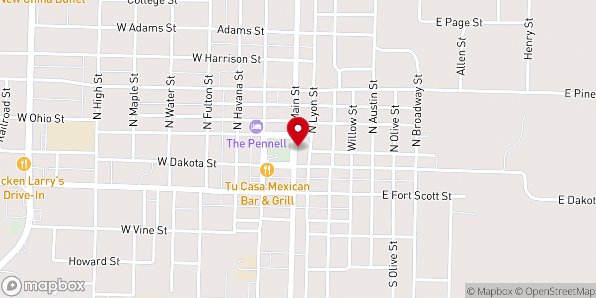 Map showing location of Living Word Adventist Fellowship