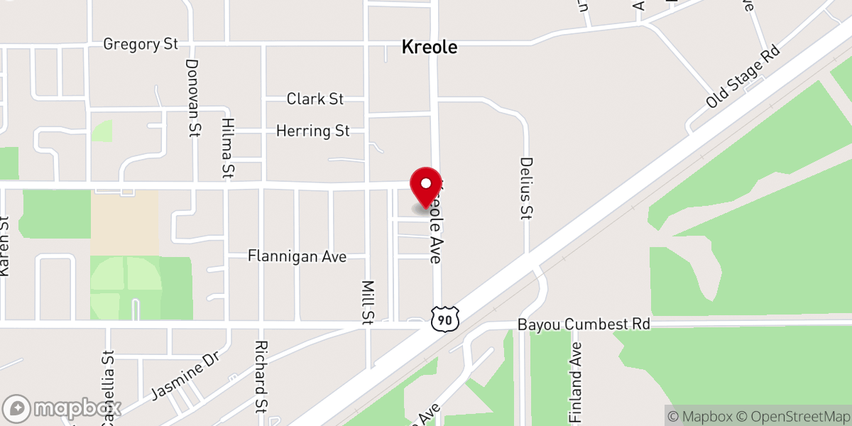 Map showing location of Ambassadors of Hope Ministry