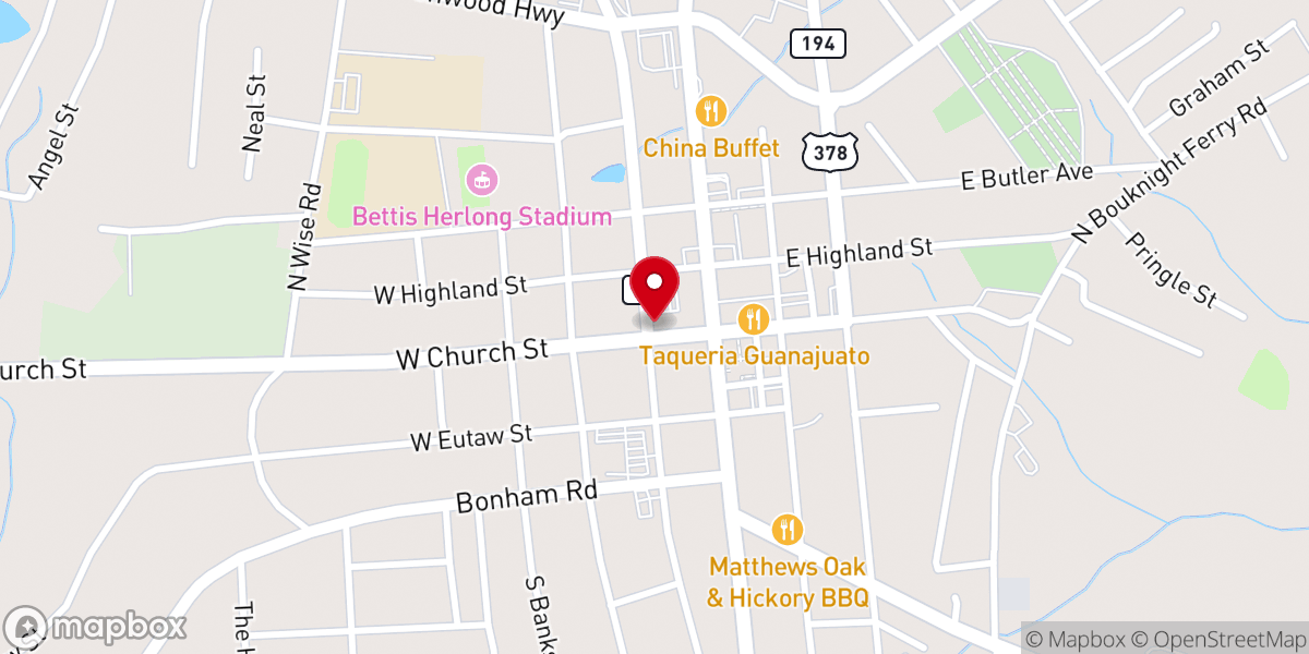 Map showing location of Iglesia De Dios Casa
