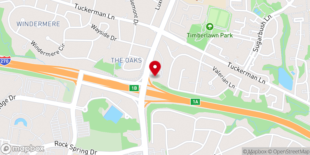 Map showing location of Blessed Tree Community Church - BTCC (좋은나무교회)