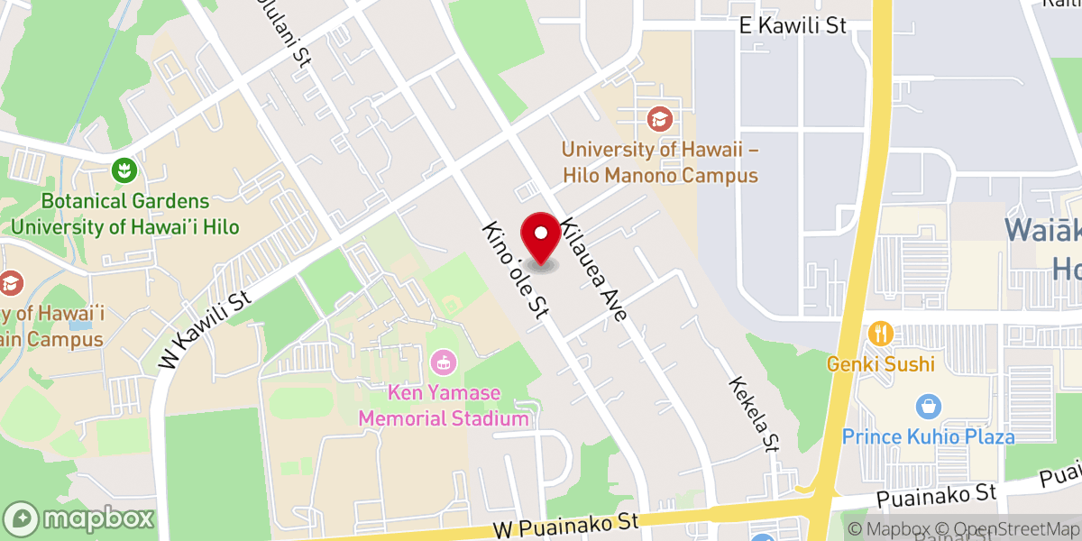 Map showing location of Maria duquette