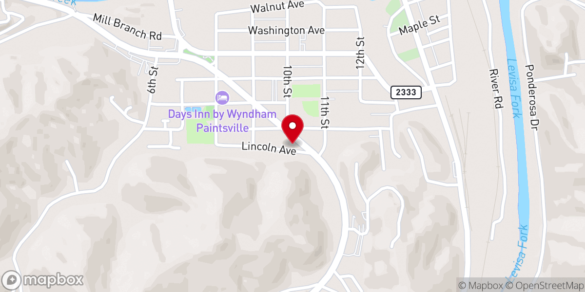 Map showing location of Enchanted Weddings & Venues