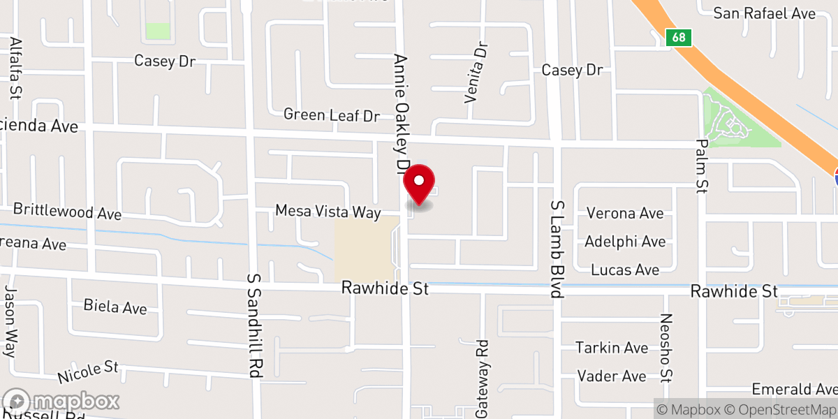 Map showing location of St. Paul the Apostle Orthodox Church