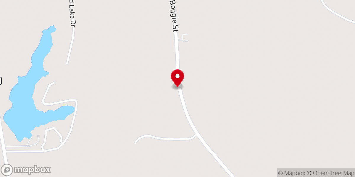 Map showing location of Church of God Parsonage