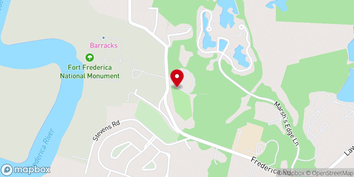 Map showing location of The Labyrinth at Christ Church