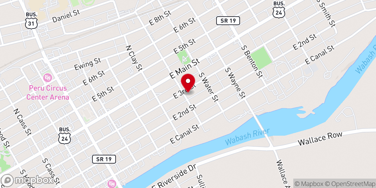 Map showing location of Wayman AME Church