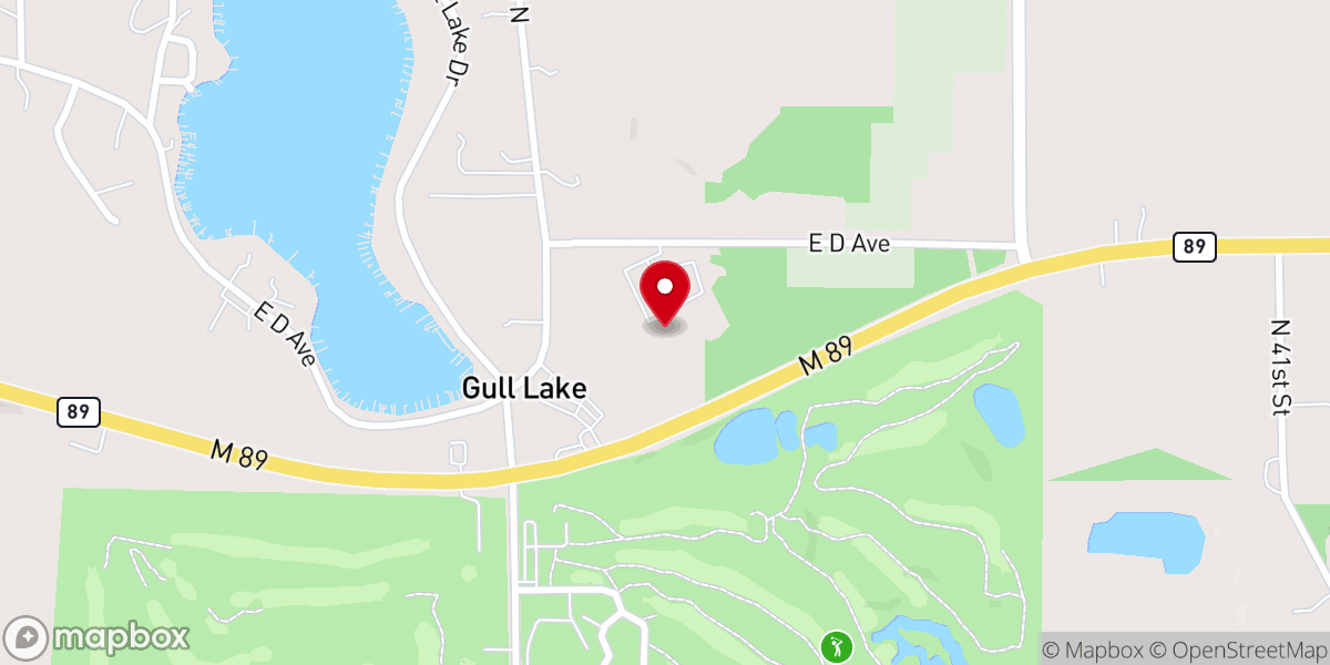 Map showing location of St. Ann Catholic Church