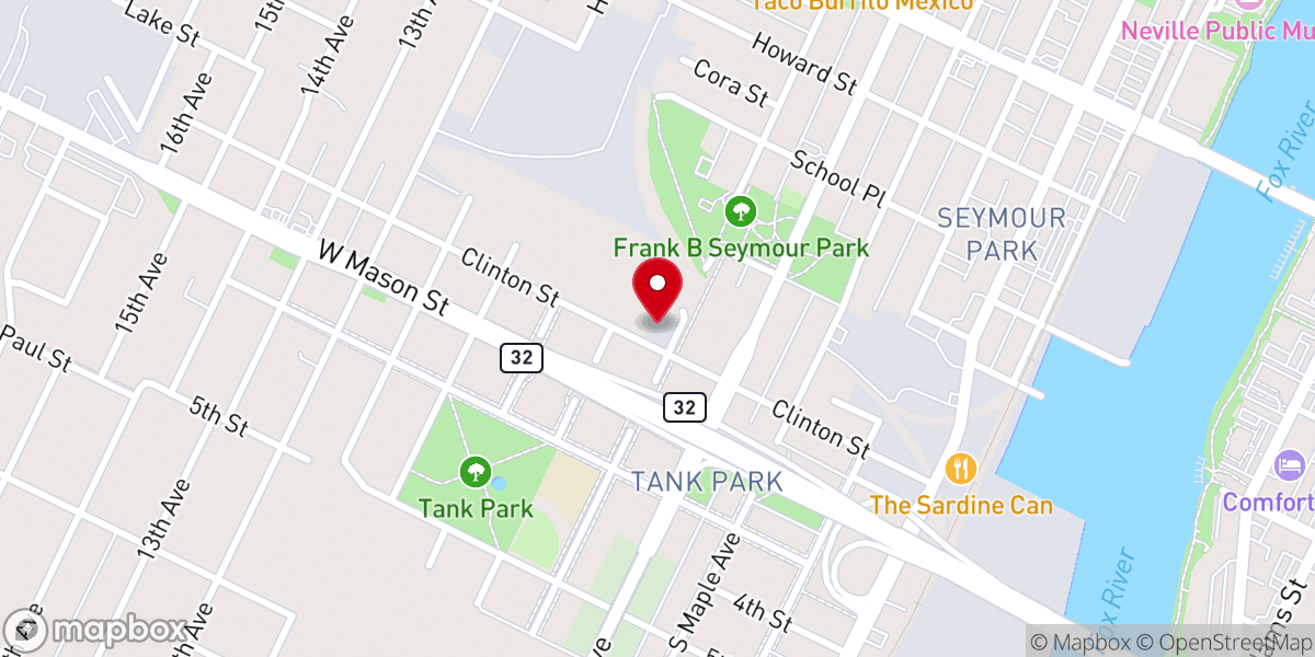 Map showing location of Samaritan's Heart Mission Church